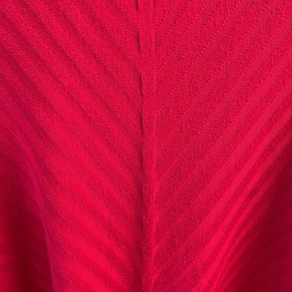 Allison Daley Ladies Petite Crew Neck Pullover Sweater, Size PL/G, Red - Picture 4 of 6